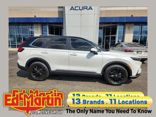 Platinum White Pearl 2024 Honda CR-V EX