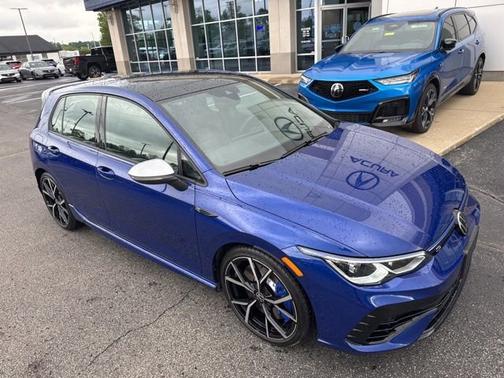 Blue 2022 Volkswagen Golf R 2.0T