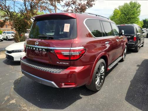 Coulis Red Pearl 2024 Nissan Armada Platinum