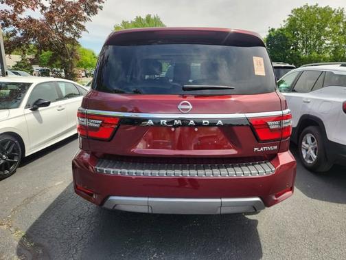 Coulis Red Pearl 2024 Nissan Armada Platinum