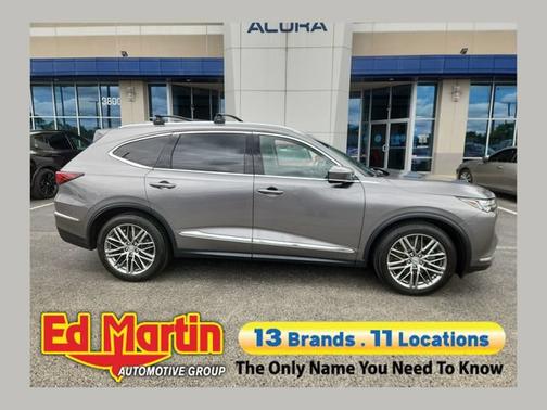 Liquid Carbon Metallic 2024 Acura MDX w/Advance Package