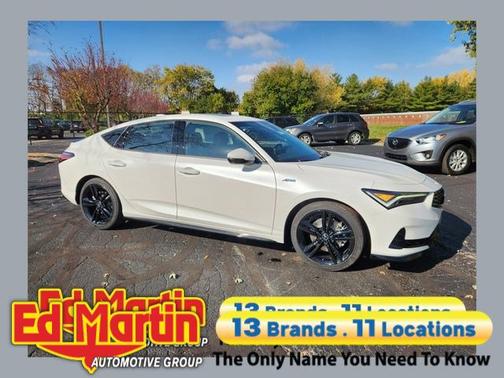 Platinum White Pearl 2026 Acura Integra w/A-Spec Technology Package