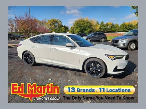 Platinum White Pearl 2026 Acura Integra w/A-Spec Technology Package