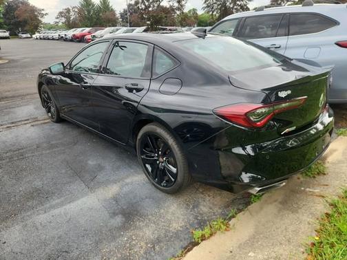 Black 2023 Acura TLX w/A-Spec Package