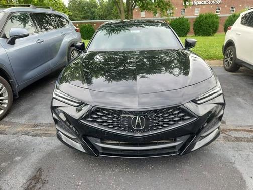 Black 2023 Acura TLX w/A-Spec Package