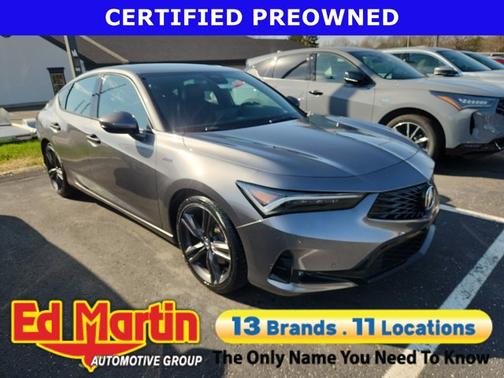 Gray 2023 Acura Integra w/A-Spec Technology Package