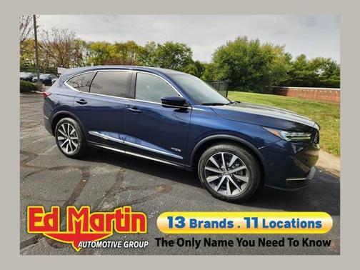 Canyon River Blue Metallic 2026 Acura MDX w/Technology Package