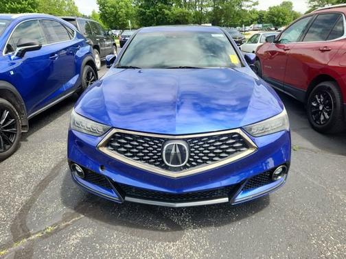Blue 2019 Acura TLX Tech