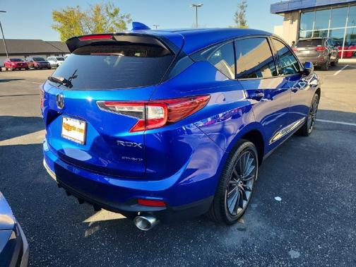 Blue 2023 Acura RDX w/A-Spec Advance Package