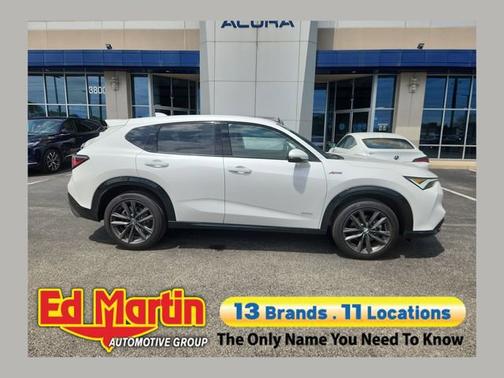 Platinum White Pearl 2025 Acura ADX w/A-Spec Package
