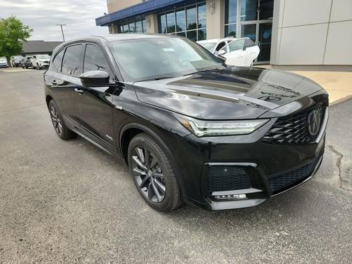 Black Pearl 2025 Acura MDX w/A-Spec Package
