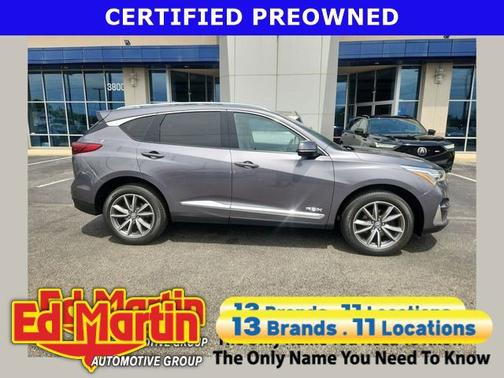 Modern Steel Metallic 2021 Acura RDX w/Technology Package