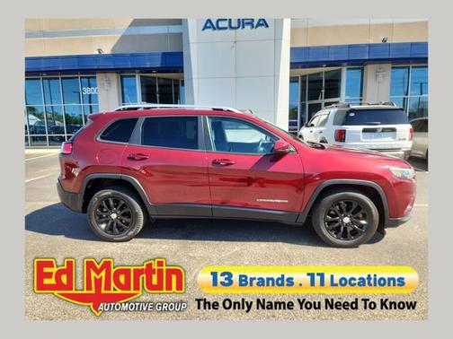 Velvet Red Pearlcoat 2020 Jeep Cherokee Latitude
