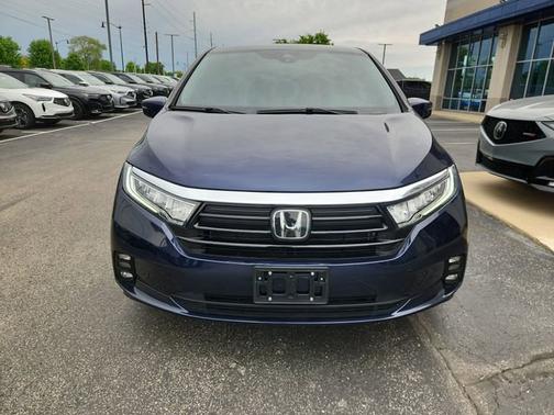 Blue 2023 Honda Odyssey Elite