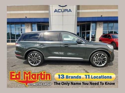 Green Metallic 2022 Lincoln Aviator Reserve