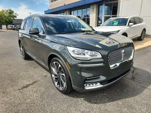 Green Metallic 2022 Lincoln Aviator Reserve
