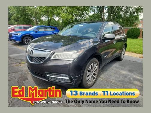 Black 2015 Acura MDX 3.5L Technology Package