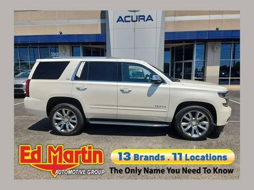 White Diamond Pearl 2015 Chevrolet Tahoe LTZ