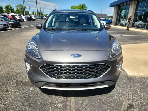 Gray Metallic 2022 Ford Escape Titanium Hybrid