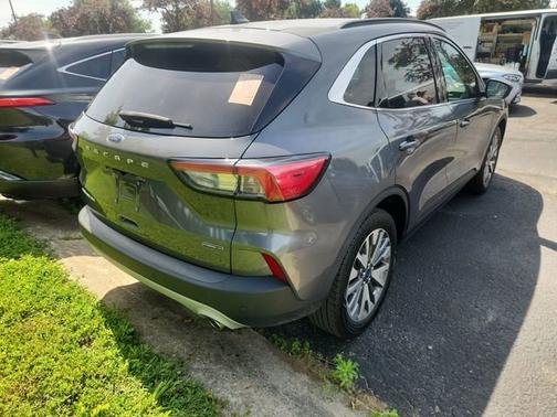 Gray Metallic 2022 Ford Escape Titanium Hybrid