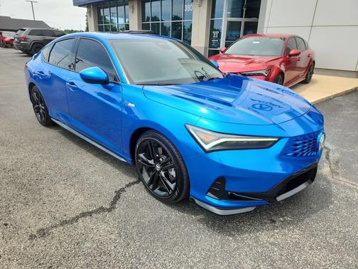 Blue 2026 Acura Integra w/A-Spec Package
