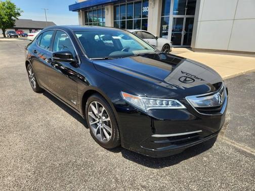 Crystal Black Pearl 2015 Acura TLX V6