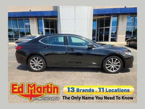 Crystal Black Pearl 2015 Acura TLX V6