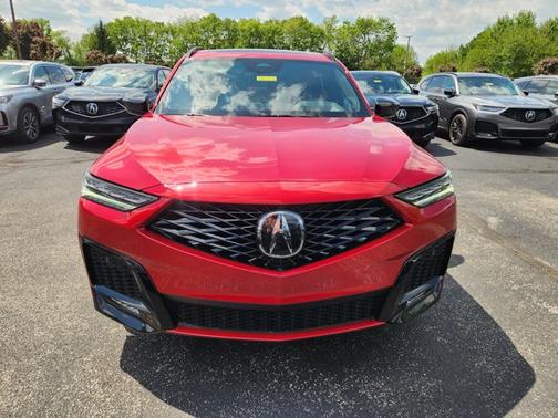 Performance Red Pearl 2026 Acura MDX w/A-Spec Advance Package