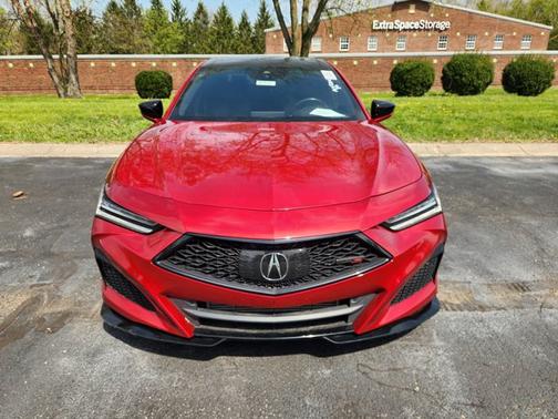Red 2021 Acura TLX Type S