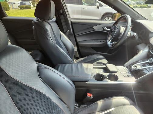 Red 2021 Acura TLX Type S