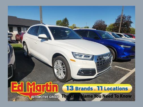 White 2018 Audi Q5 2.0T Prestige