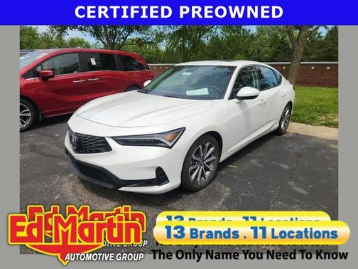White 2023 Acura Integra Base