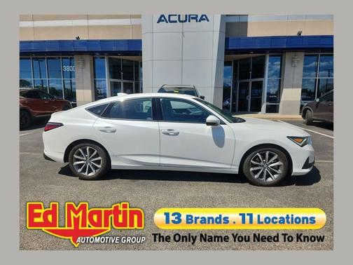 White 2023 Acura Integra Base