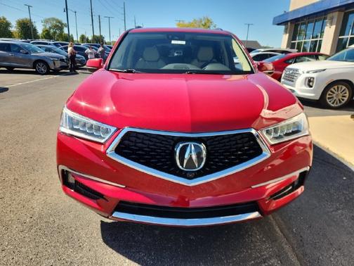 Red 2020 Acura MDX 3.5L w/Advance Package