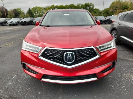 Red 2020 Acura MDX 3.5L w/Advance Package
