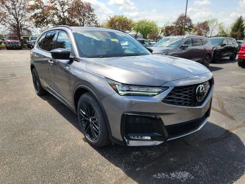 Liquid Carbon Metallic 2026 Acura MDX w/A-Spec Advance Package