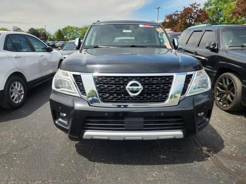 Super Black 2018 Nissan Armada Platinum