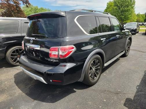 Super Black 2018 Nissan Armada Platinum