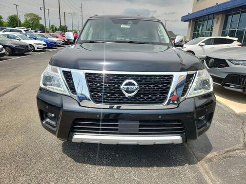 Super Black 2018 Nissan Armada Platinum