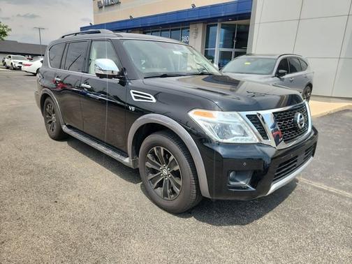Super Black 2018 Nissan Armada Platinum