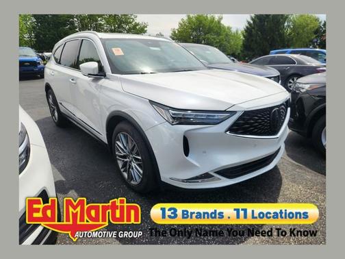 White 2024 Acura MDX w/Advance Package