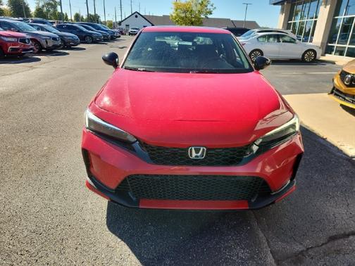 Red 2026 Honda Civic Hybrid Sport
