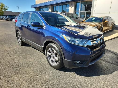 Blue 2019 Honda CR-V EX
