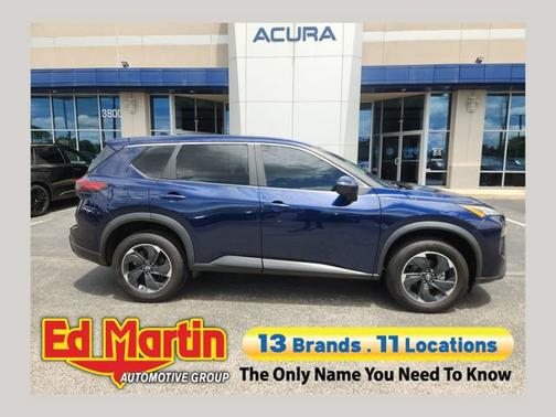 Deep Ocean Blue Pearl 2024 Nissan Rogue SV