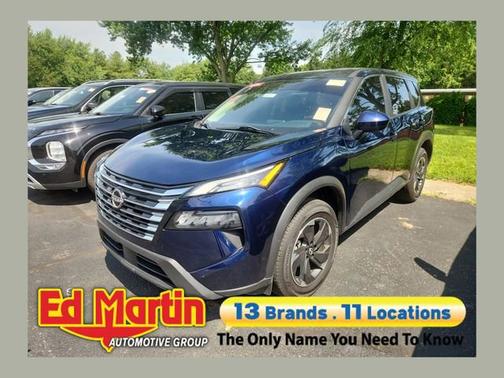 Deep Ocean Blue Pearl 2024 Nissan Rogue SV