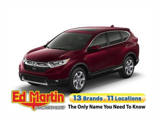 Blue 2017 Honda CR-V EX