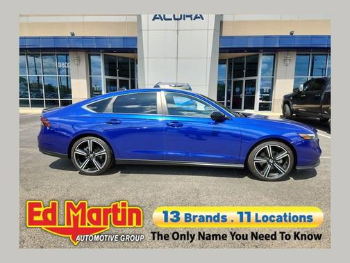 Blue 2024 Honda Accord Hybrid Sport