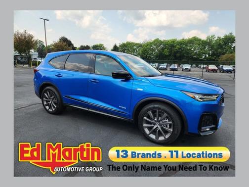 Double Apex Blue Pearl 2026 Acura MDX w/A-Spec Package