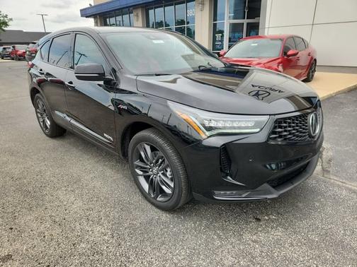 Black 2023 Acura RDX w/A-Spec Package