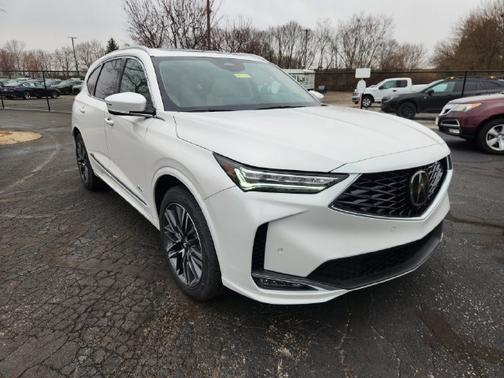 Platinum White Pearl 2026 Acura MDX w/Advance Package